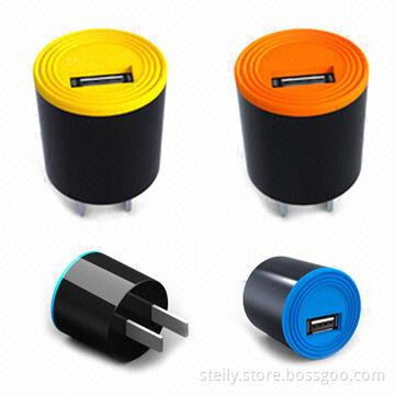 Exquisite Appearance Design Home/Travel Charger for iPod with 5V/1A Output, CE and RoHS Certified